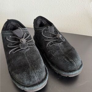 Black Suede kids Shoes